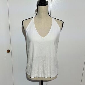 Old Navy White Halter Camisole Top